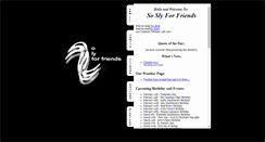 Desktop Screenshot of friends.sosly.com